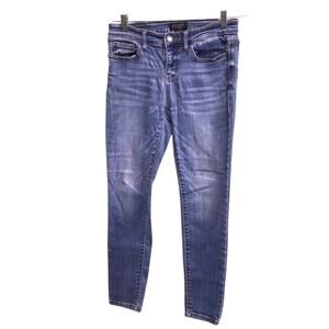 Judy Blue Womens Mid Rise Skinny Fit Medium Wash Jeans Size 9/29 Ankle Length